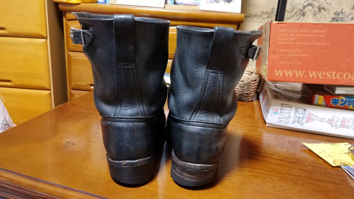 TheBoss, Boss, Wesco WESCO, полный заказ водонепроницаемый кожа,Vibram Vibram,10EEE, примерно 28,5cm степень, техническое обслуживание комплект имеется, с коробкой,Boss