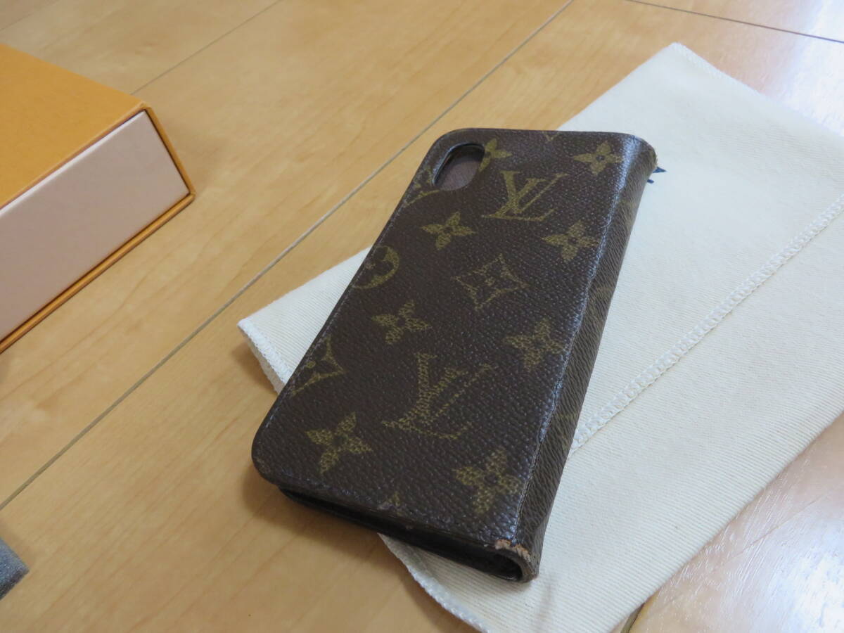 ☆ルイ・ヴィトン 携帯ケース iPhone XS モノグラム☆_画像4