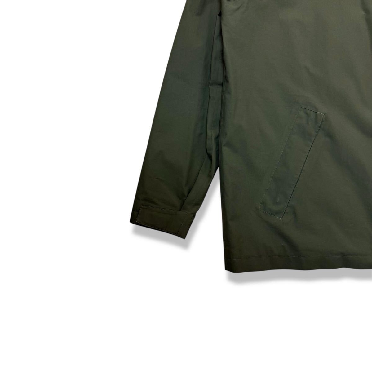 90s ランズエンド ゴアテックスパッカブルシェルジャケット オリーブ カーキ LANDS’ END GORE-TEX マウンテンパーカー オリーブ グリーン_画像4