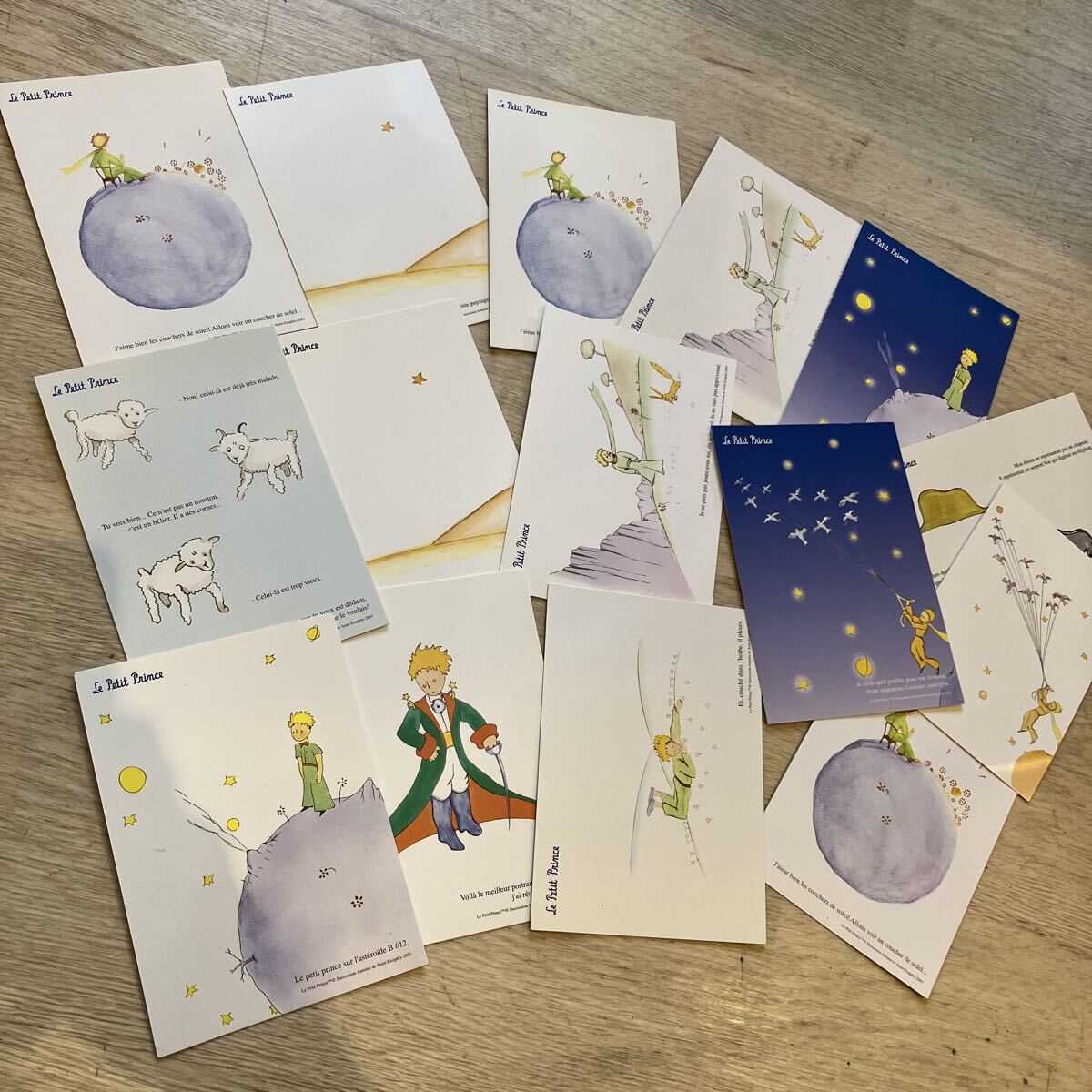 星の王子様 星の王子さまミュージアム ポストカード 15枚セット 絵はがき ポストカード 紙もの_画像1