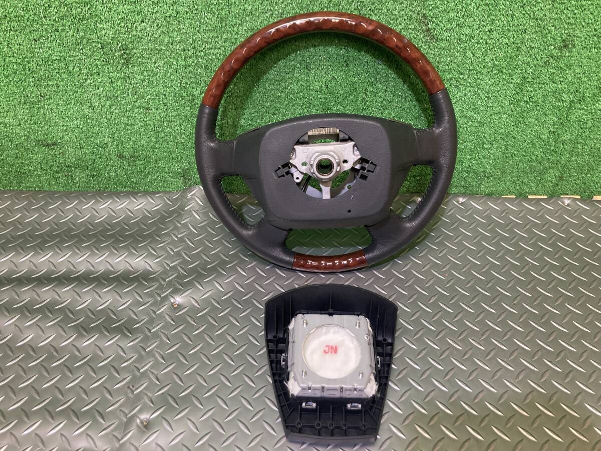 ◎ヴェルファイア　アルファード◎DBA-ANH20W　純正　ステアリング　ハンドル＜スイッチ正常＞管22908_画像2