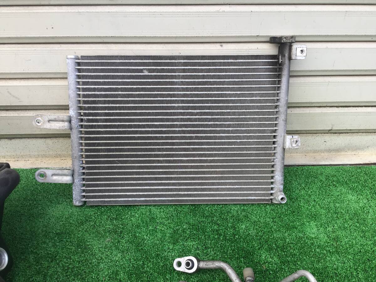 EA11R　カプチーノ　5MT　F6A　(G6)　R12　エアコン　配管　コンプレッサー　エキパン　コンデンサー　　_画像6