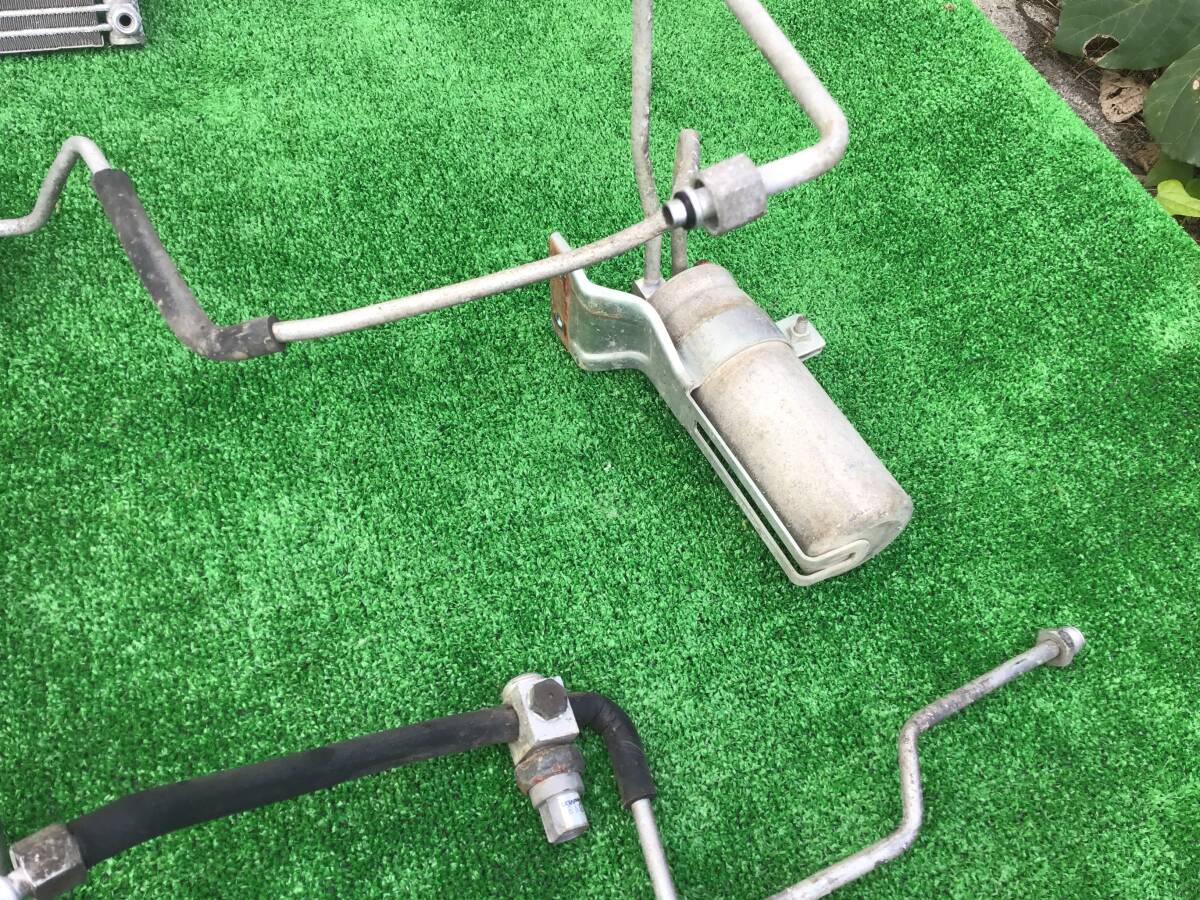 EA11R　カプチーノ　5MT　F6A　(G6)　R12　エアコン　配管　コンプレッサー　エキパン　コンデンサー　　_画像3