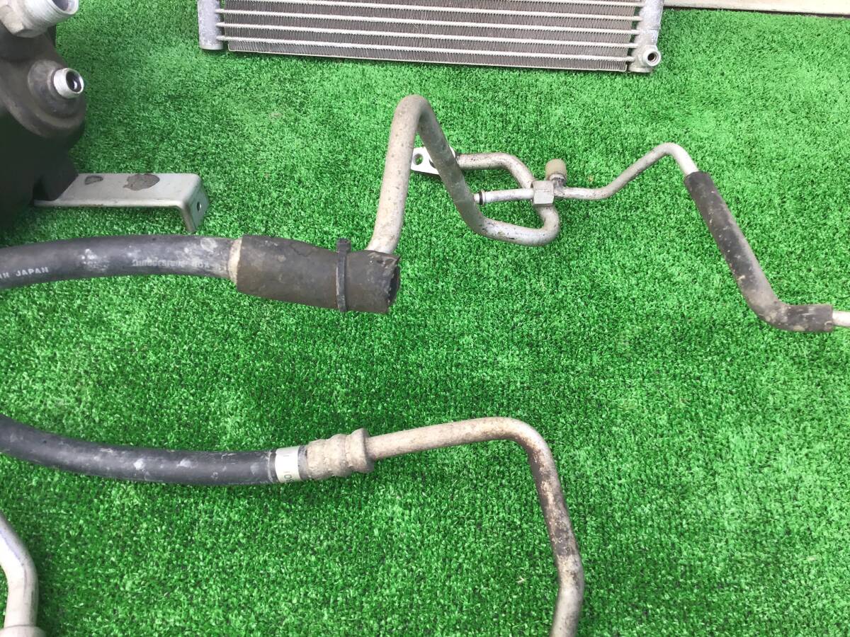 EA11R　カプチーノ　5MT　F6A　(G6)　R12　エアコン　配管　コンプレッサー　エキパン　コンデンサー　　_画像4