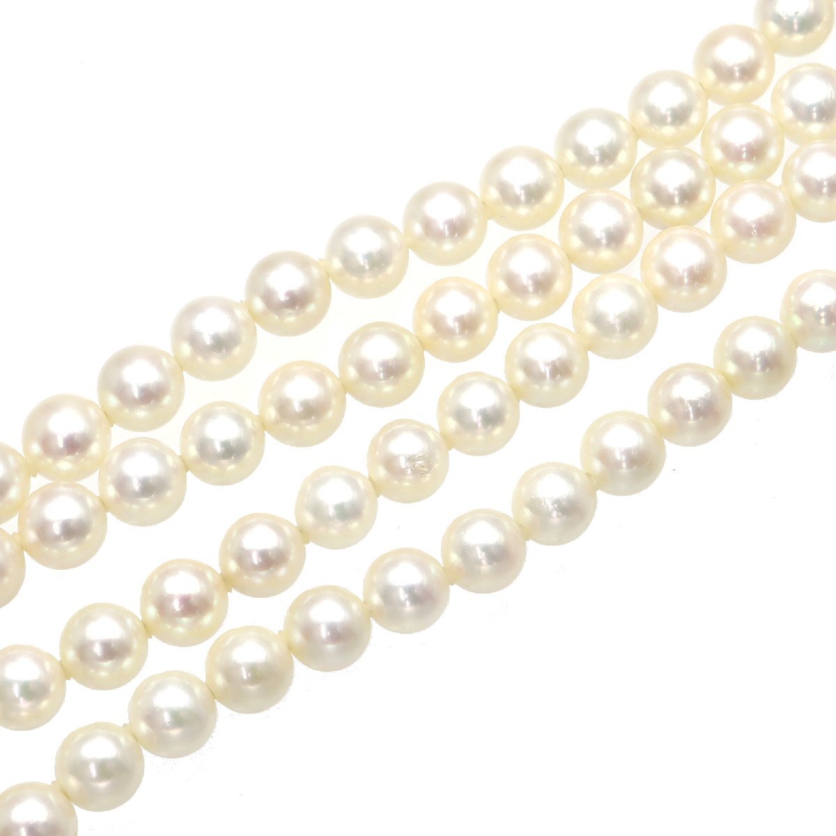 SV金具 アコヤパール ロングネックレス 8.0~8.5mm 真珠■08C09_画像5