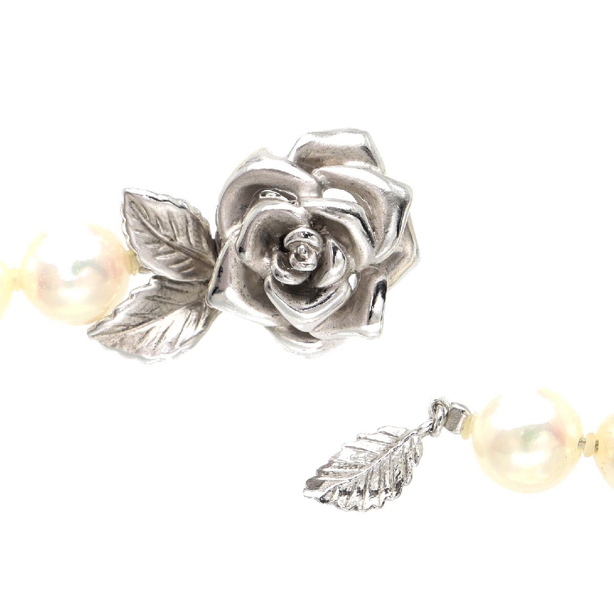 SV金具 アコヤパール ロングネックレス 8.0~8.5mm 真珠■08C09_画像6