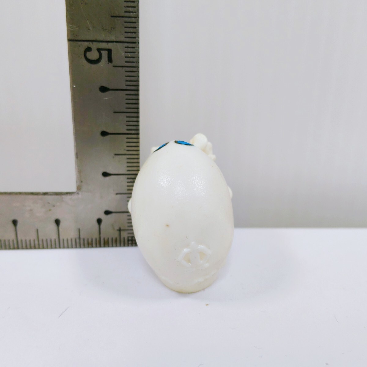 D【中外製薬】ハナハナ氏 ソフビ指人形 3.5cm ミニソフビ キャラクター人形 フィギュア 企業物 ノベルティ 非売品 昭和レトロ 当時物_画像6