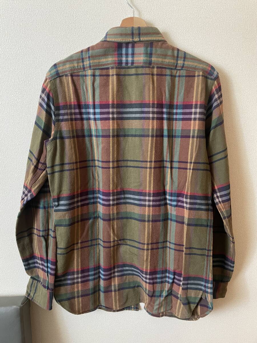 POLO RALPH LAUREN ルフローレン チェック ネルシャツ メンズM相当_画像3