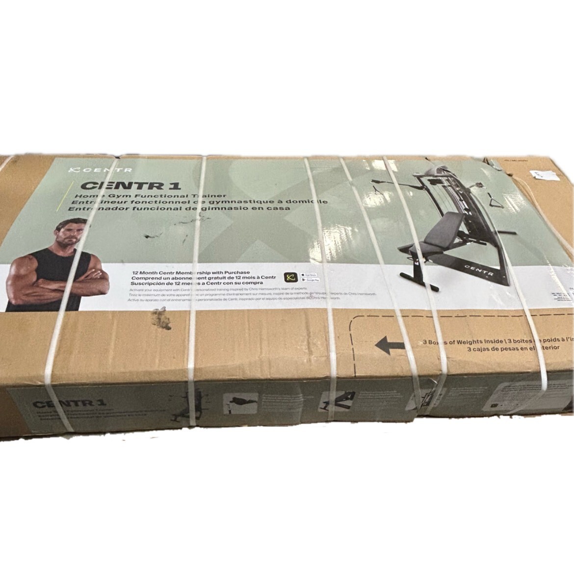 新品 CENTR 1 シングルスタックファンクショナルトレーナー トレーニングジム パレット発送(1)_画像2