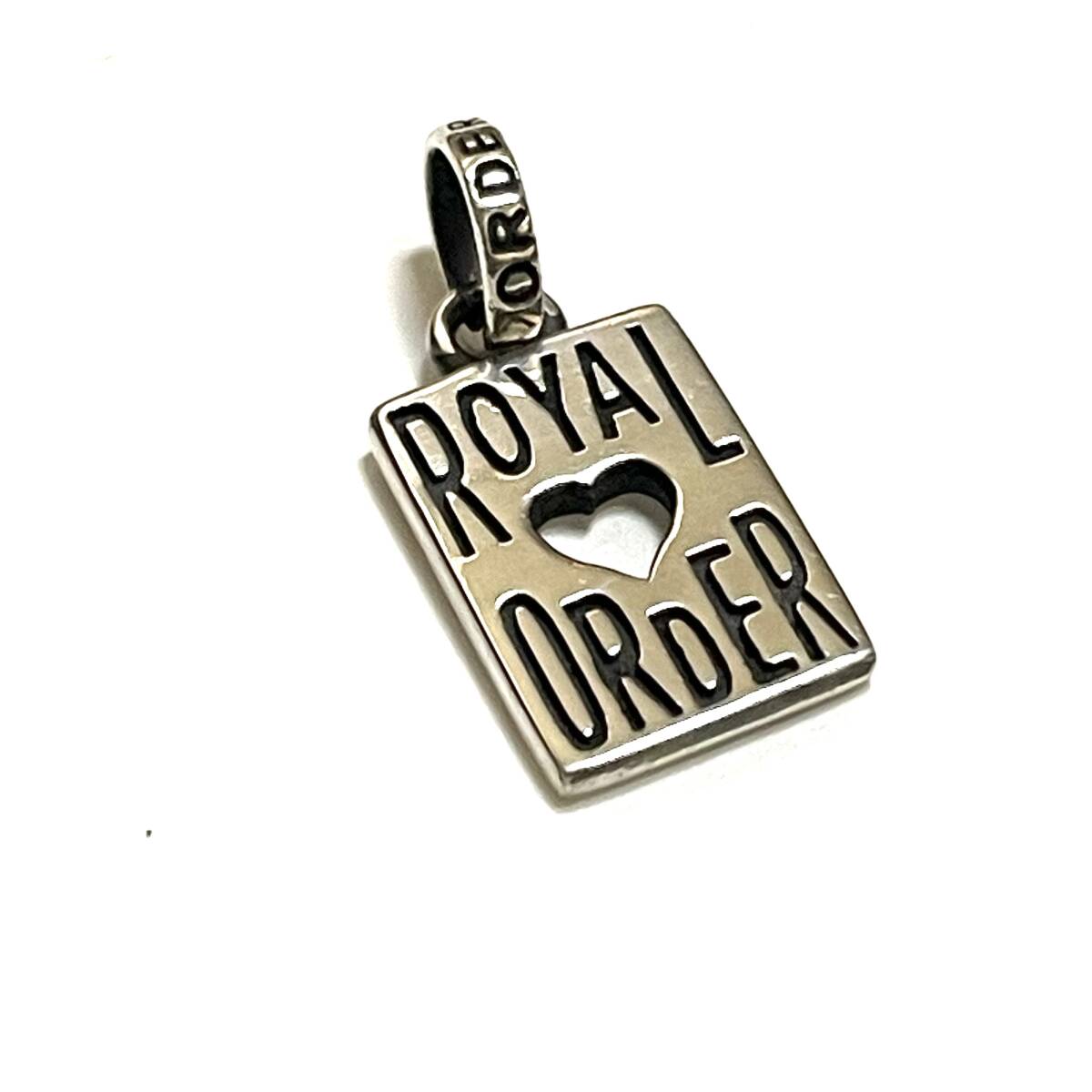 прекрасный товар * Royal Order ACE OF HEART Ace ob Heart * обычная цена :20900 иен * Heart подвеска * карты узор *silver925