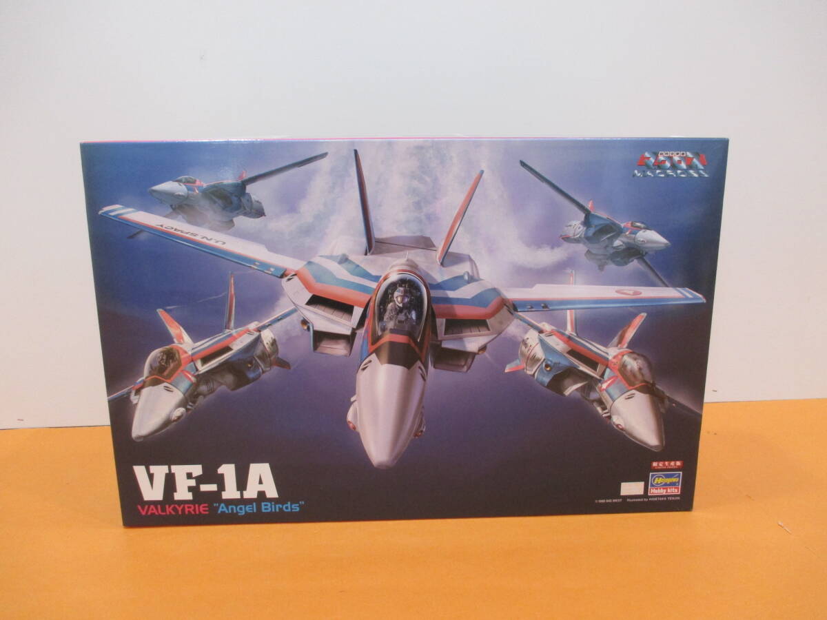 115)未組立 超時空要塞 マクロス VF-1A バルキリー “エンジェルバーズ” ハセガワ 現状品 _画像1