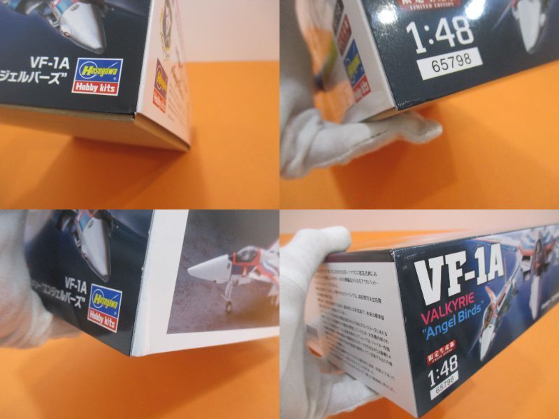 115)未組立 超時空要塞 マクロス VF-1A バルキリー “エンジェルバーズ” ハセガワ 現状品 _画像8