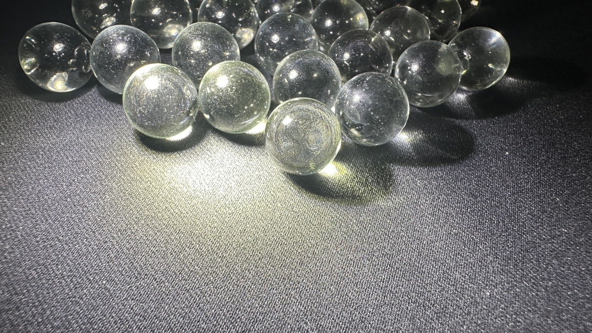 1円～　ビー玉 ガラス玉 無色透明　50個セット 複数買い対応可能_画像2