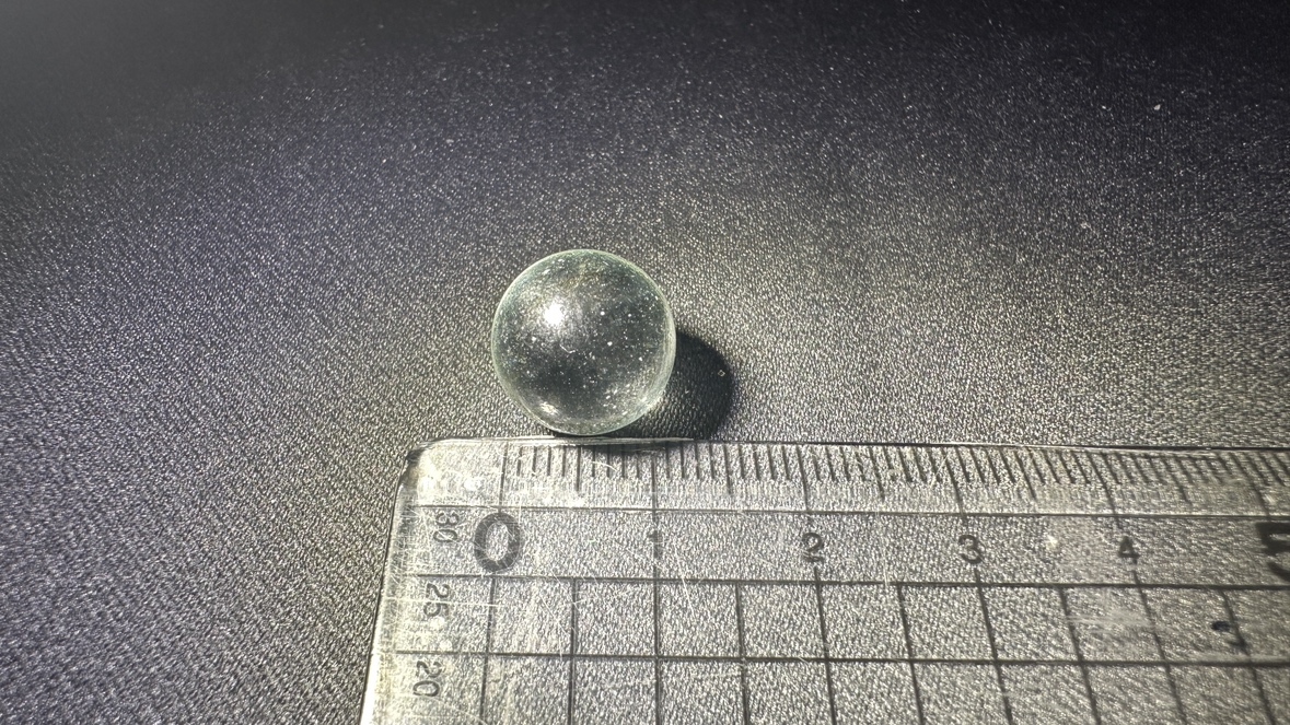 1円～　ビー玉 ガラス玉 無色透明　50個セット 複数買い対応可能_画像3