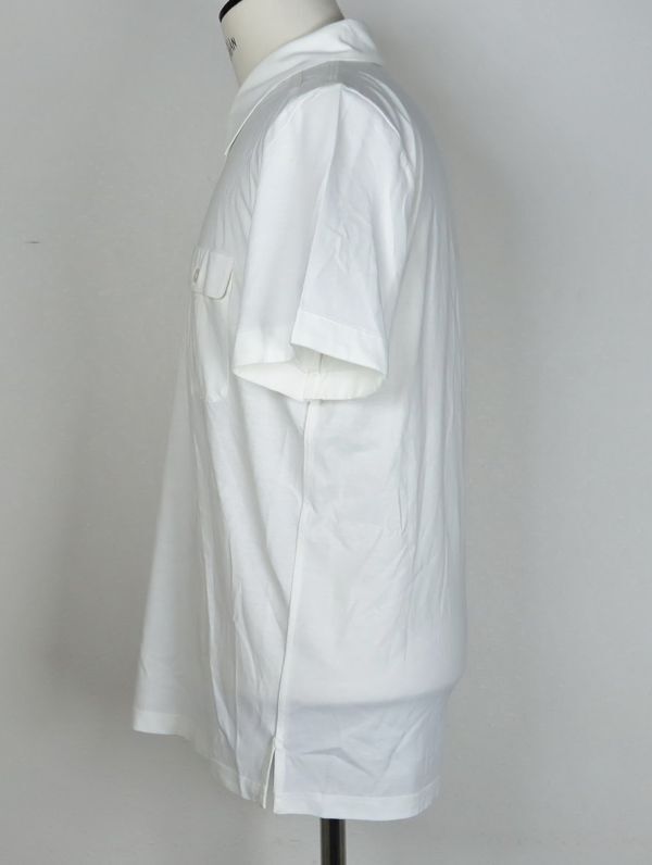 13ss HERMES H shoulder short sleeve pocket shirt size M エルメス Hショルダー ポケット 半袖 シャツ トップス c0087_画像4