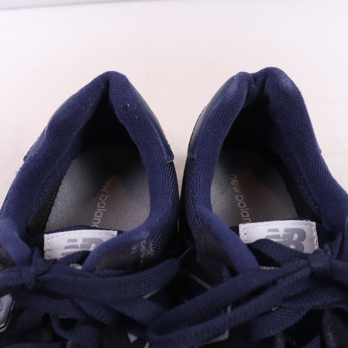 373 New balance 26.0cm/new balance темно-синий темно-синий пепел серый б/у б/у одежда мужской спортивные туфли yy7236