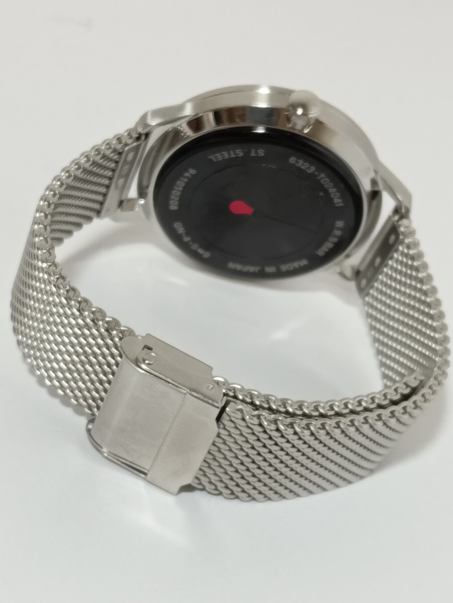 1円【良品/稼働】Paul Smith ポールスミス 腕時計 6323-T024041 デイト　ブルー文字盤　メンズ_画像7