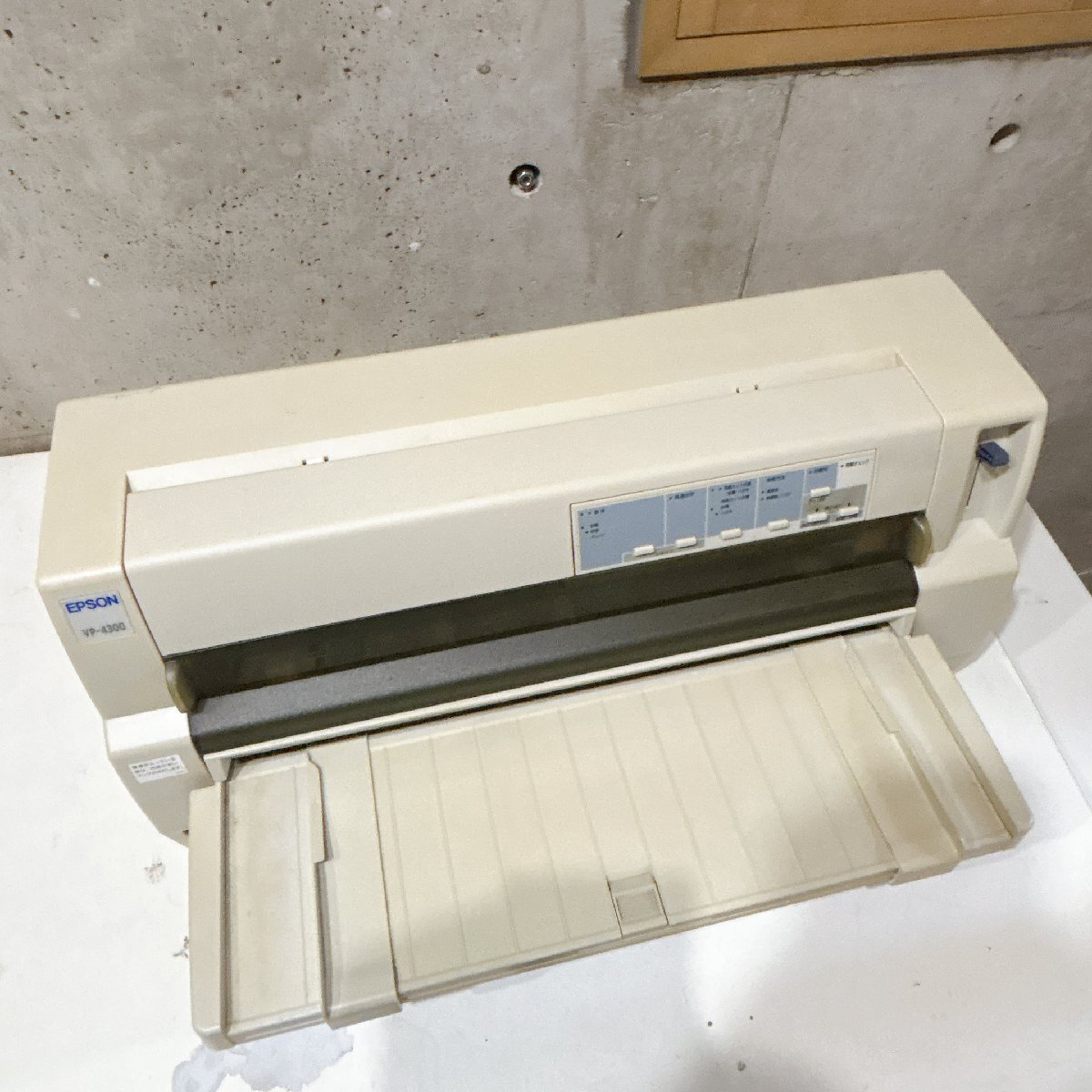 EPSON ドットインパクトプリンター｜VP-4300｜給紙印刷のみ確認｜現状・ジャンク扱い｜B2310_画像8