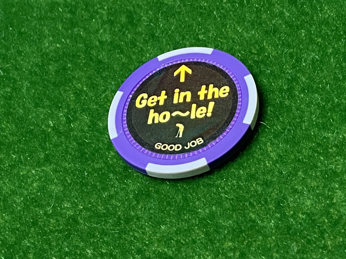 новый товар * маркер мяча .! Casino chip фиолетовый * бесплатная доставка короткая клюшка. . рука . person . соревнования. подарок .