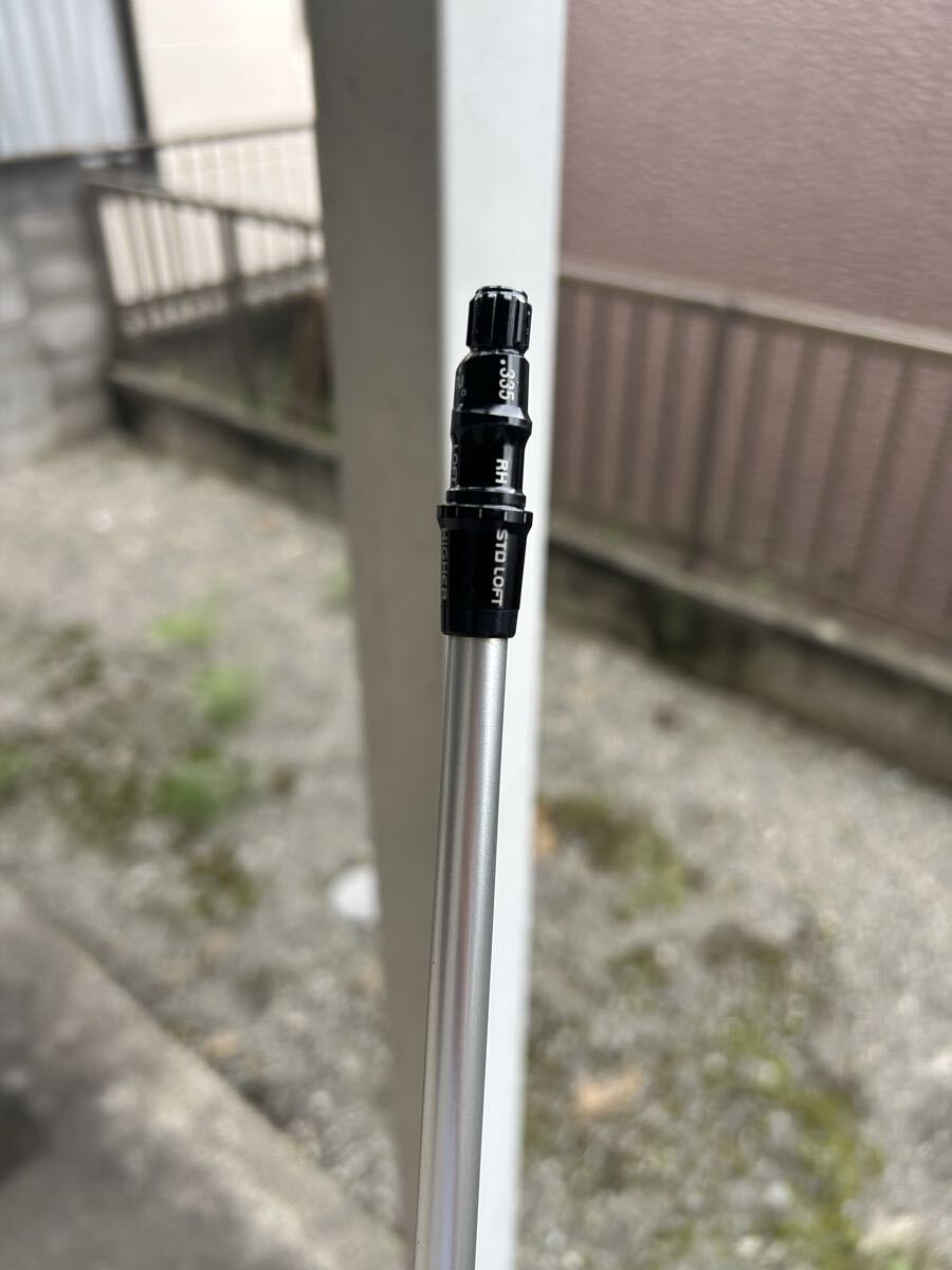【美品】ATTAS DAAAS 7X テーラーメイドスリーブ / 3W用 フェアウェイウッド ミニドライバー BRNR R7 12 アッタス ダース USTマミヤ_画像3