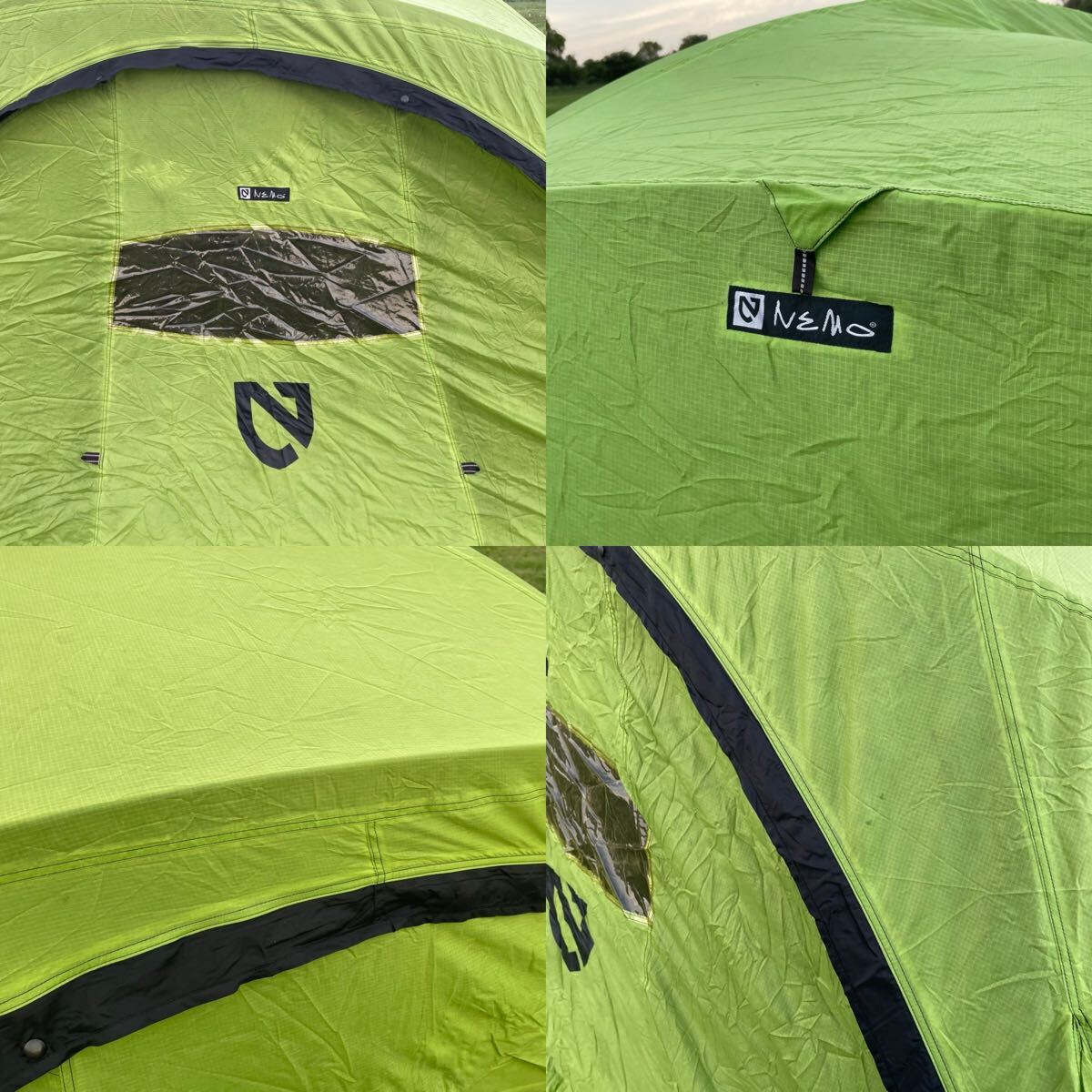 NEMO 4P テント ASASHI 訳あり ジャンク ニーモ キャンプ ドームテント_画像5