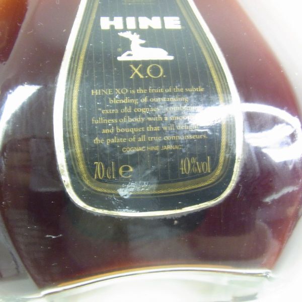 Y222-X3-72778 HINE ハイン X.O. コニャック 700ml 40％ №04006 ※目減りあり 現状品②_画像5