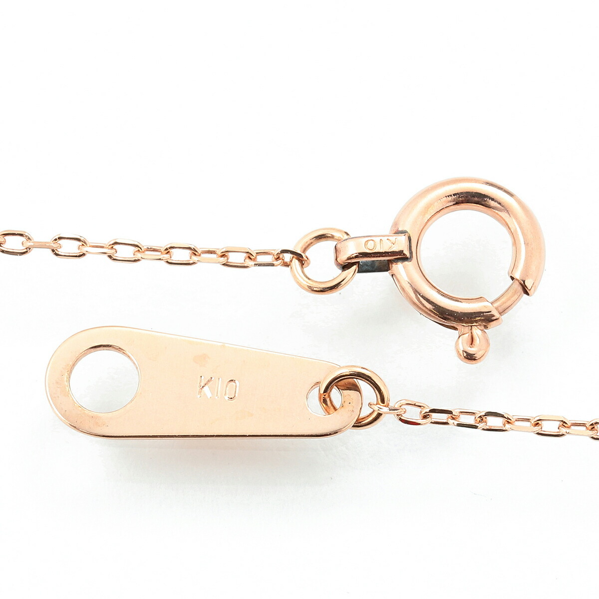  Vendome Aoyama Y знак в форме сердечка колье розовый топаз бриллиант розовое золото K10PG VENDOME