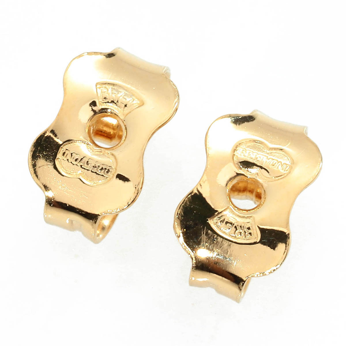 ウノアエレ ピアス イエローゴールド K18YG UNOAERRE 中古 返品OK_画像7