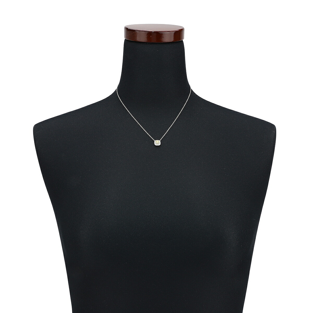 ティファニー ソレスト イエロー＆クリアダイヤ ペンダントネックレス イエローダイヤモンド 0.32ct ダイヤモンド_画像6