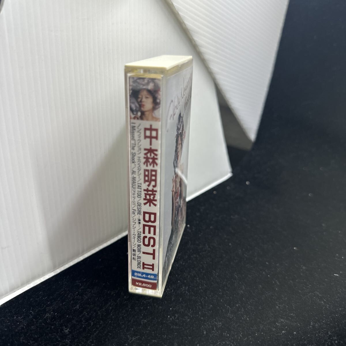 希少CT!! 中森明菜 AKINA NAKAMORI BEST II ベスト Ⅱ 2 28L4-49 カセットテープ 昭和アイドル ノンフィクションエクスタシー TATTOO_画像2