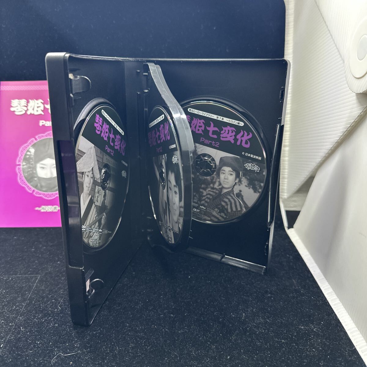 希少DVDボックス!! 琴姫七変化 PART 1 2 DVD-BOX HDリマスター版 甦るヒーローライブラリー 第7集 ヒロイン編 松山容子 日本電波映画_画像8