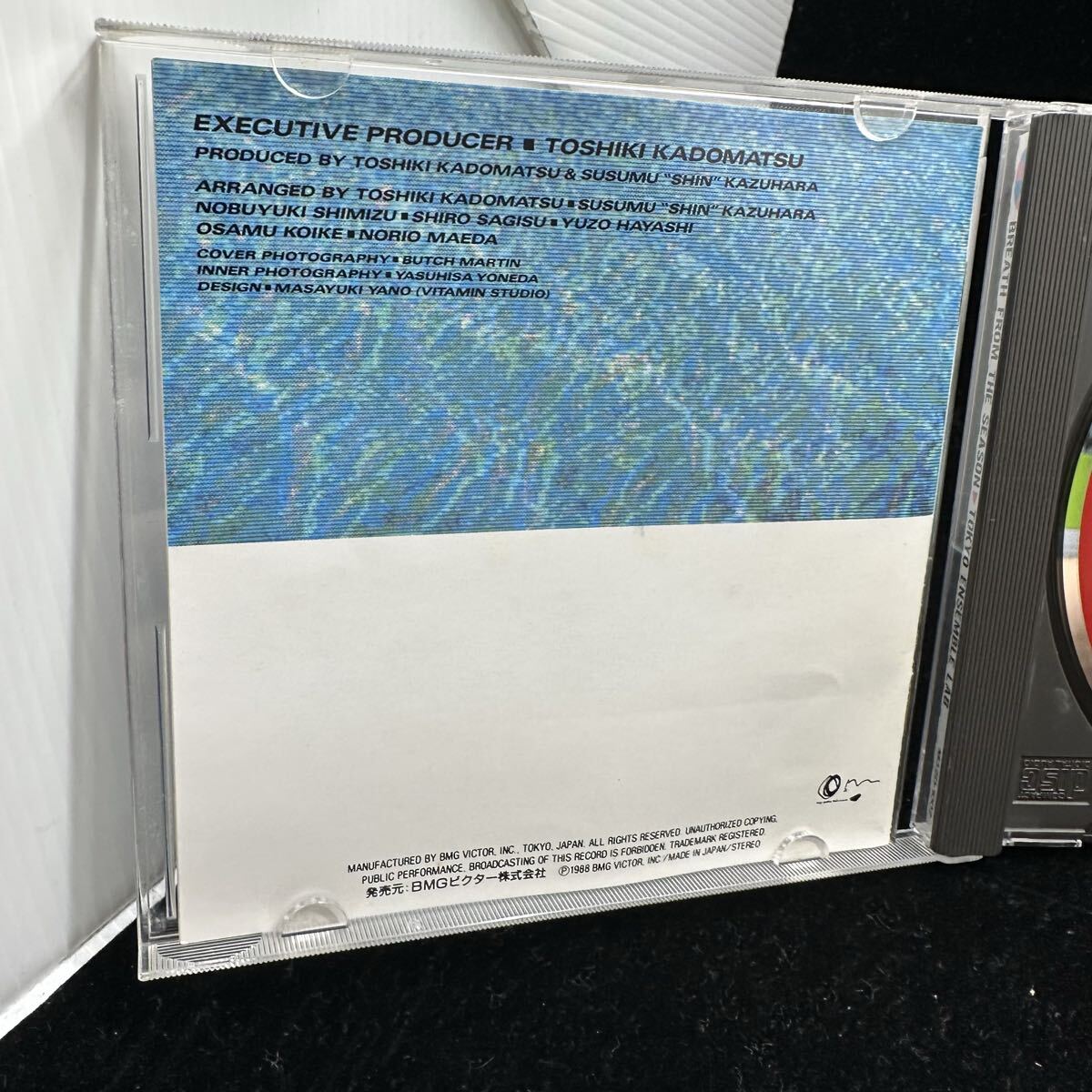 希少CD!! 角松敏生 TOSHIKI KADOMATSI TOKYO ENSEMBLE LAB トーキョーアンサンブルラボ BREATH FROM THE SEASON ブレスフロムザシーズン_画像4