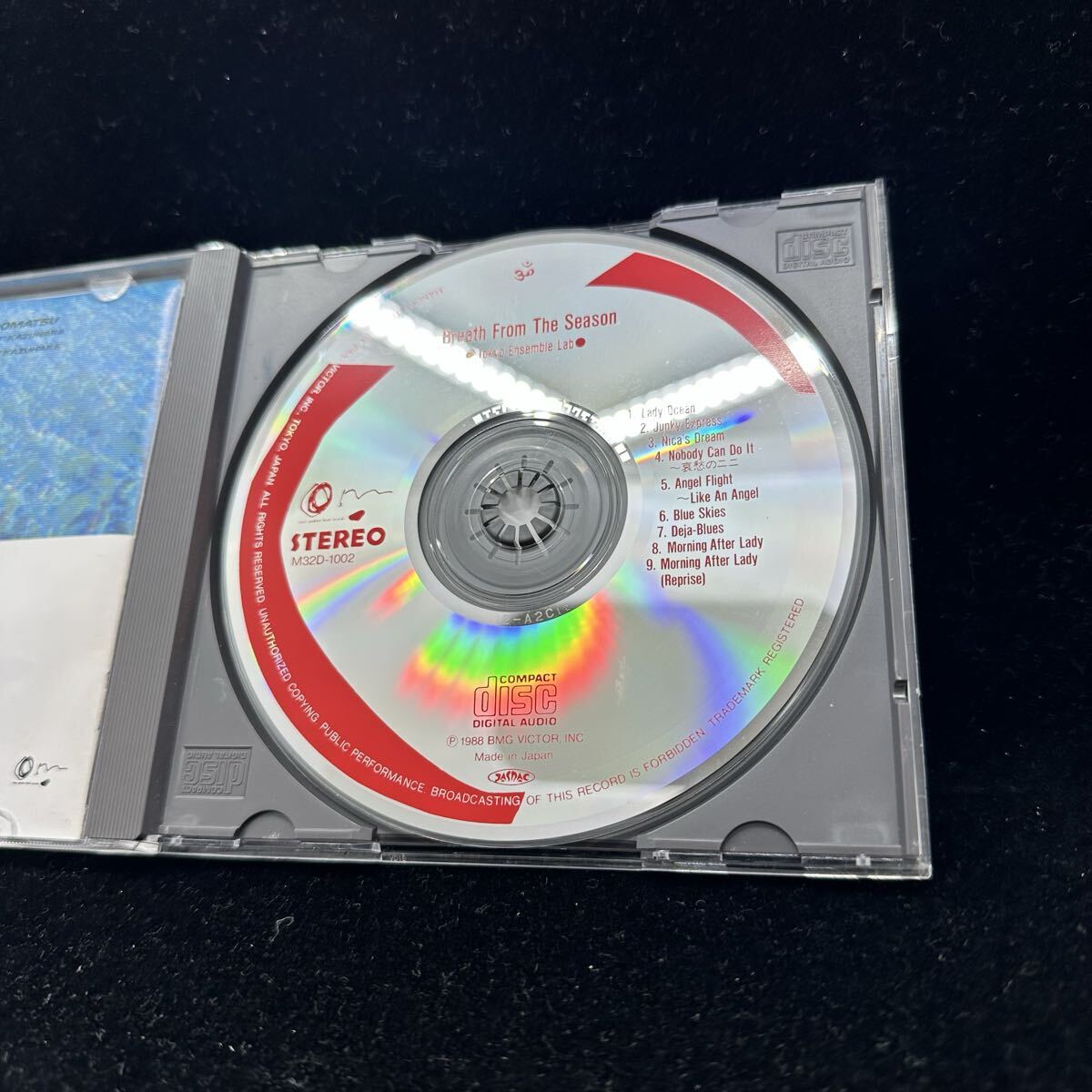 希少CD!! 角松敏生 TOSHIKI KADOMATSI TOKYO ENSEMBLE LAB トーキョーアンサンブルラボ BREATH FROM THE SEASON ブレスフロムザシーズン_画像5