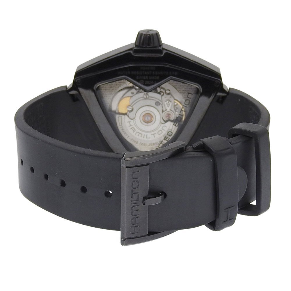 ■ 1円 ～ 中古 限定 参定15.1万■ ハミルトン HAMILTON ■ ベンチュラ XXL オート エルヴィス 生誕 75周年 H246150 ■箱説 三角 H24615331_画像3