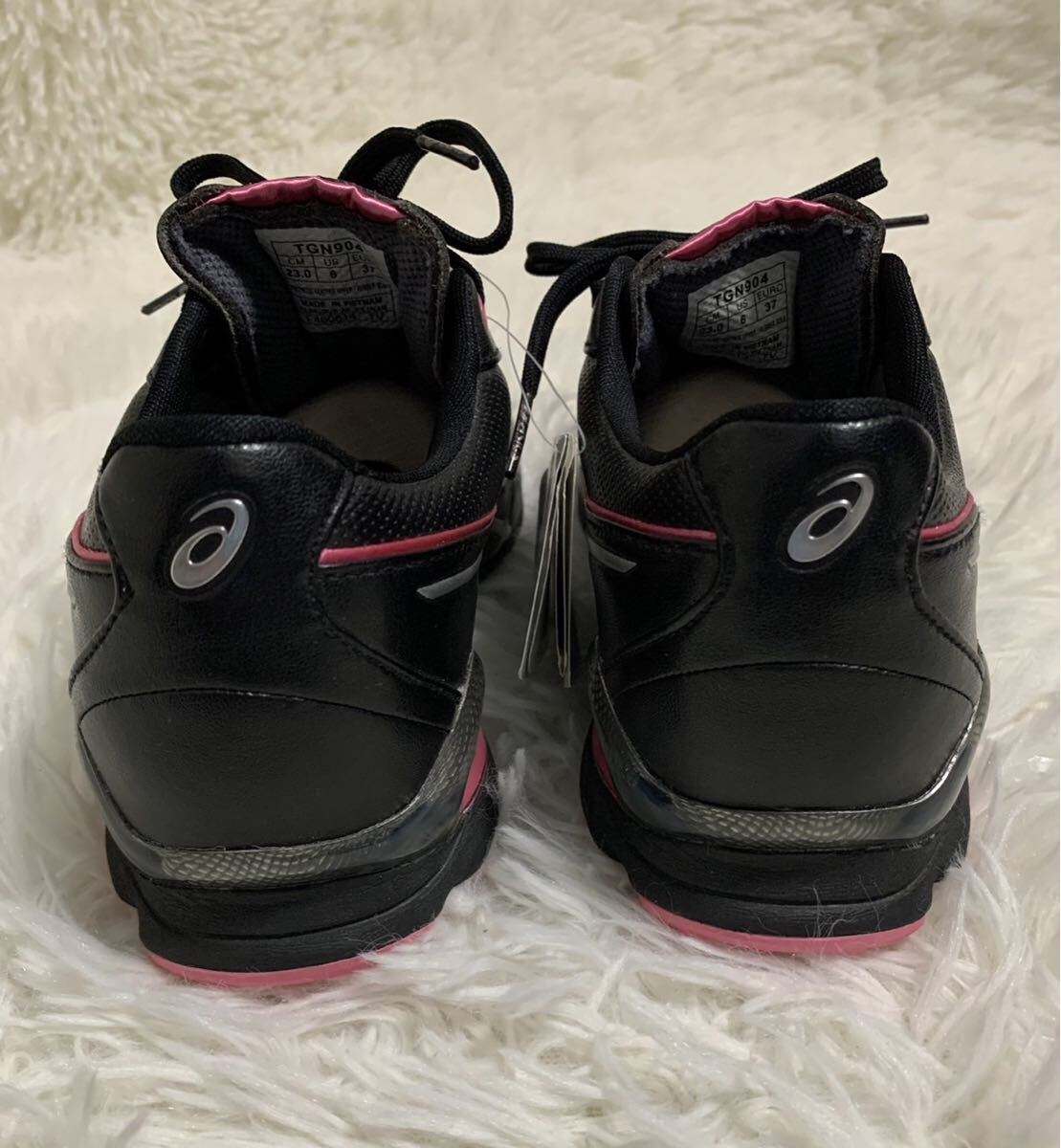 未使用！asics アシックス GOLF ゴルフシューズ　レディース　TGN904 23㎝_画像7