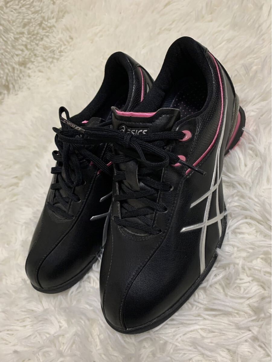未使用！asics アシックス GOLF ゴルフシューズ　レディース　TGN904 23㎝_画像3