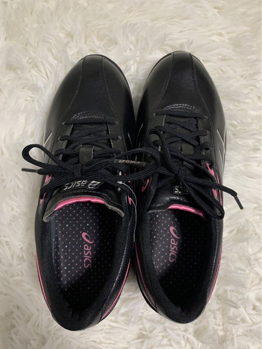 未使用！asics アシックス GOLF ゴルフシューズ　レディース　TGN904 23㎝_画像4