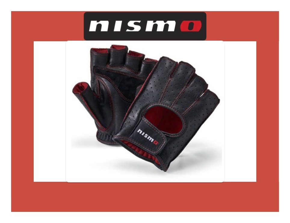 * новый товар не использовался ** NISSAN NISMO оригинальный водительские перчатки L ** Nissan Nismo рейсинг омыватель bru кожа натуральная кожа * KWA5250H53