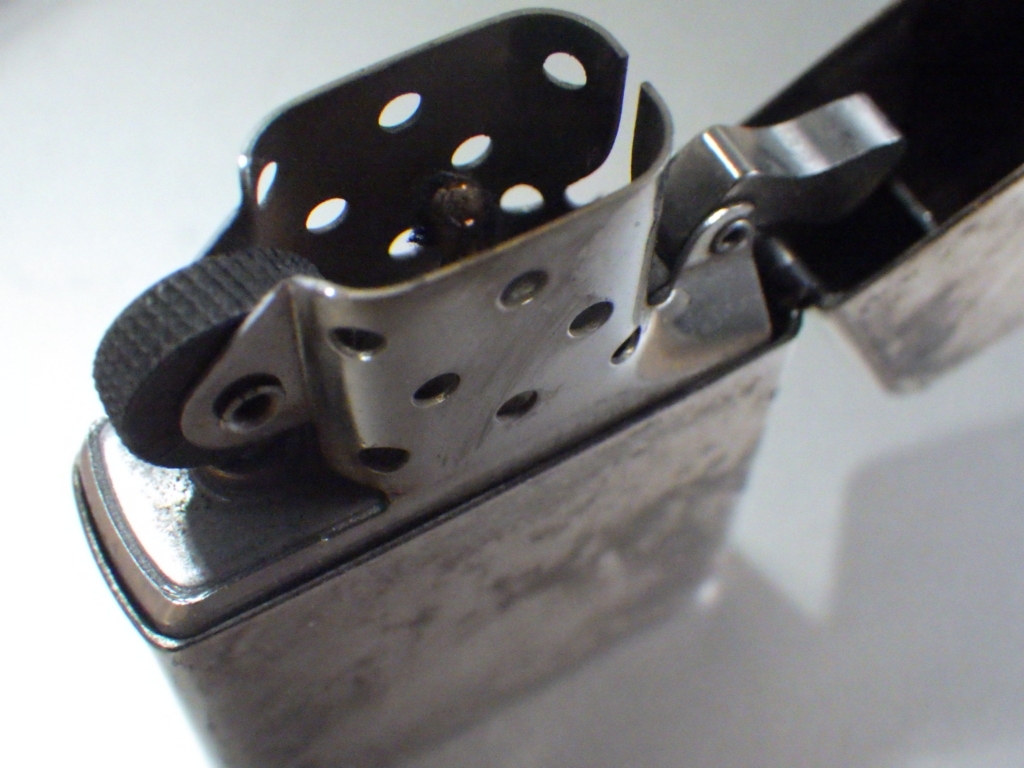 中古品★ZIPPO ジッポ★SHOCKER 仮面ライダー ショッカー 石森プロ XII 1996 火花確認済_画像7