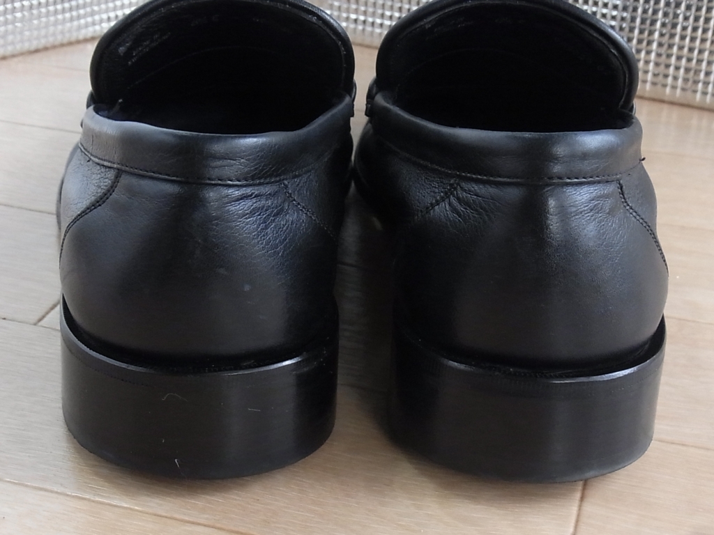 スイス製 BALLY バリー メンズ ローファー スリッポン ビジネスシューズ ブラック レザーサイズ表記 8 1/2EU 9 1/2US (27.5cm?)_画像5