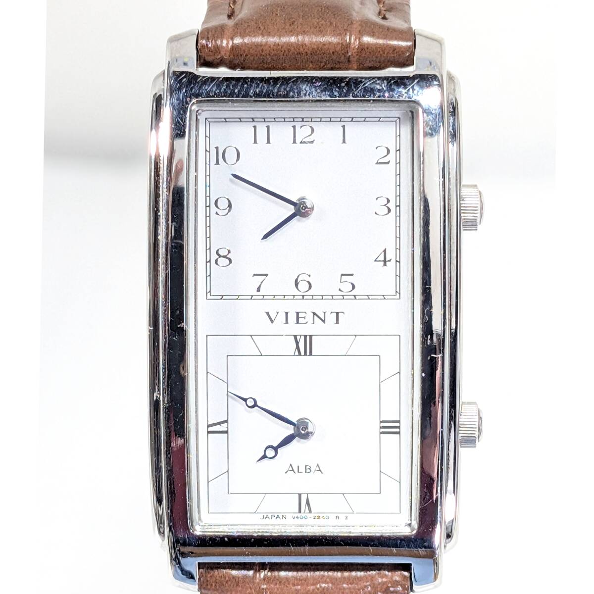 セイコー ALBA　VIENT メンズ 電池ベルト交換済み稼働品 Z-04_画像2