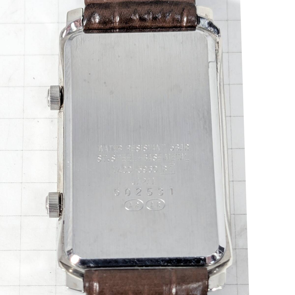 セイコー ALBA　VIENT メンズ 電池ベルト交換済み稼働品 Z-04_画像10