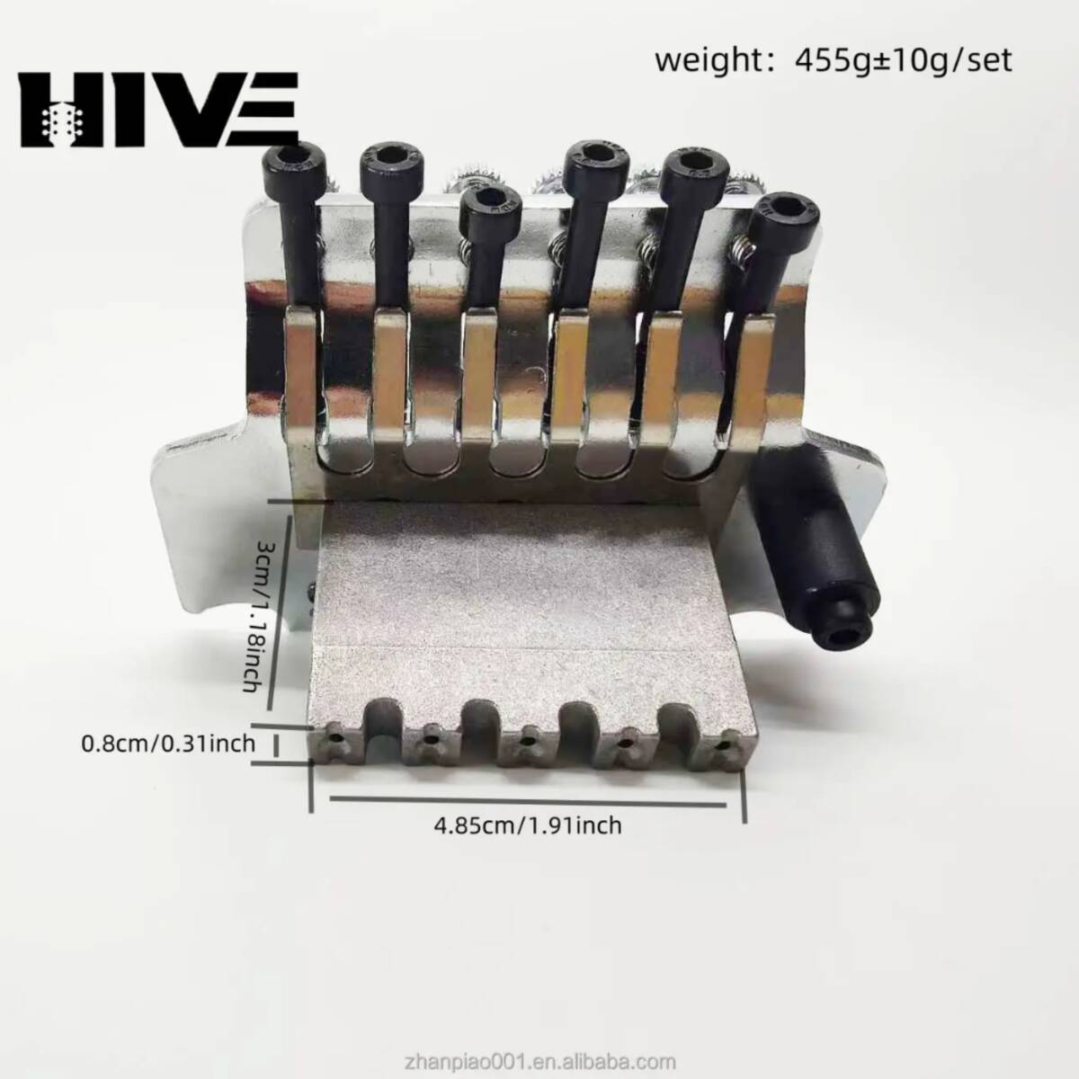 フロイドローズタイプ ブリッジ 一式 ブラック_画像5