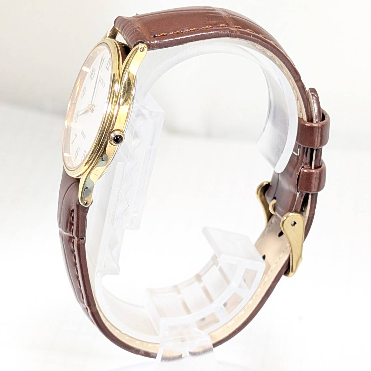 セイコー DOLCE メンズ 電池ベルト交換済み稼働品 D-11_画像4