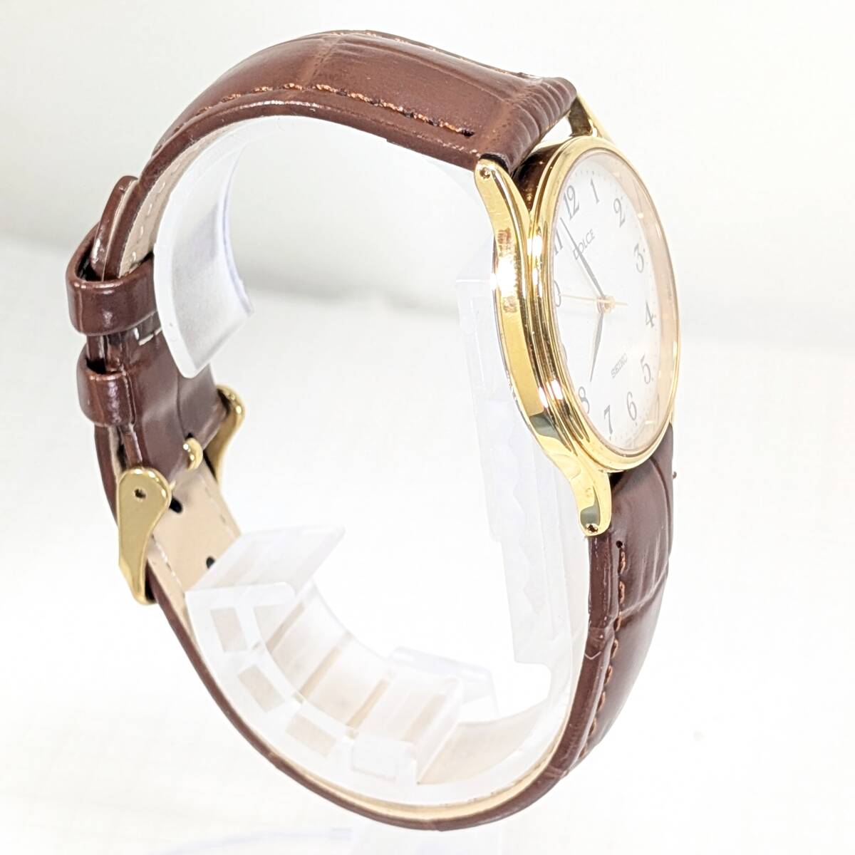 セイコー DOLCE メンズ 電池ベルト交換済み稼働品 D-11_画像6