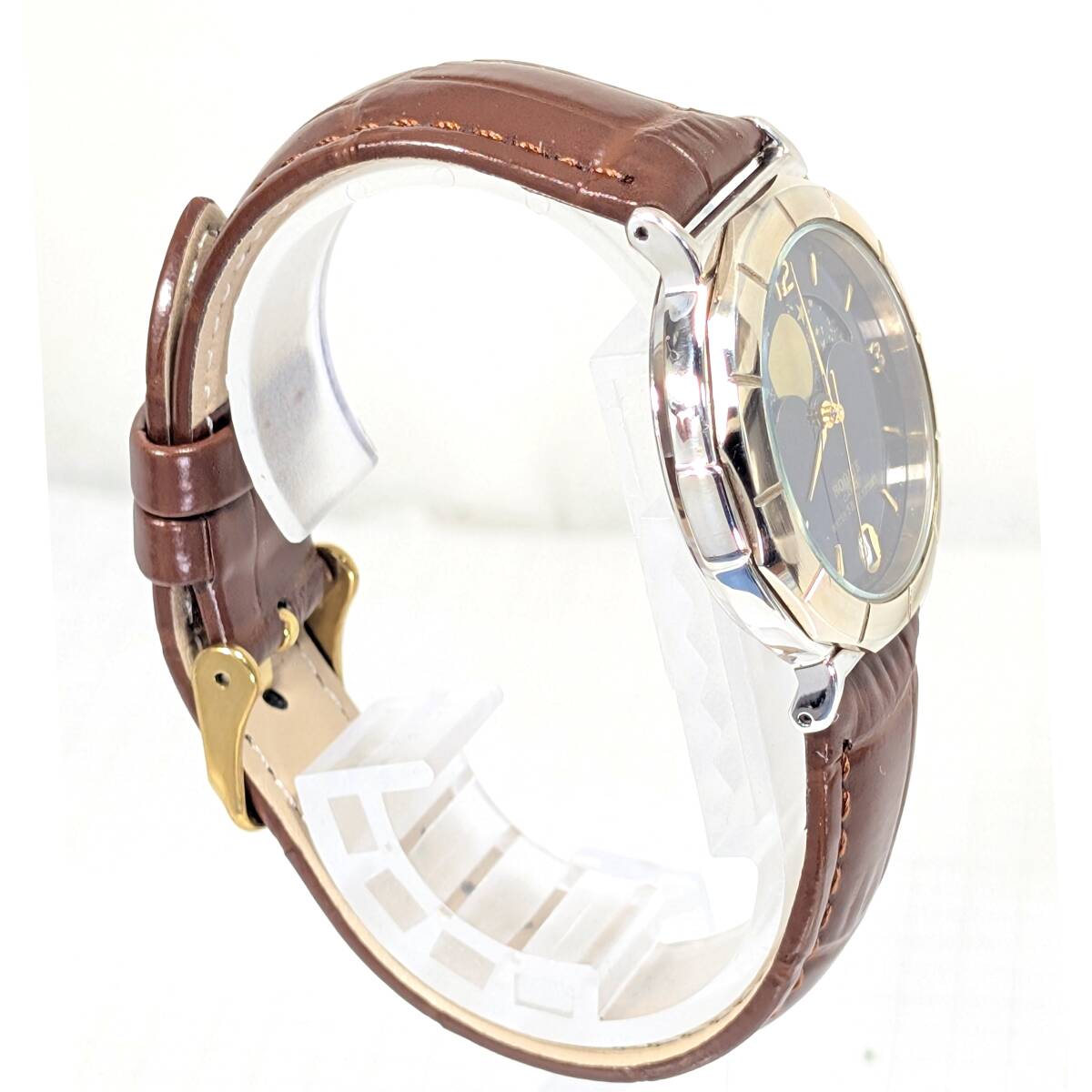 CASIO ROOKIE ムーンフェイズ メンズ 電池ベルト交換済み稼働品 D-12_画像6