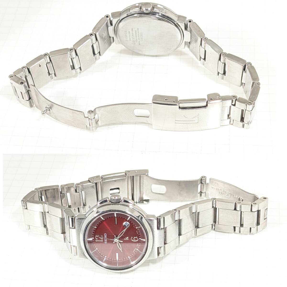 セイコー ルキア レディース 電池交換済み稼働品 D-18_画像8