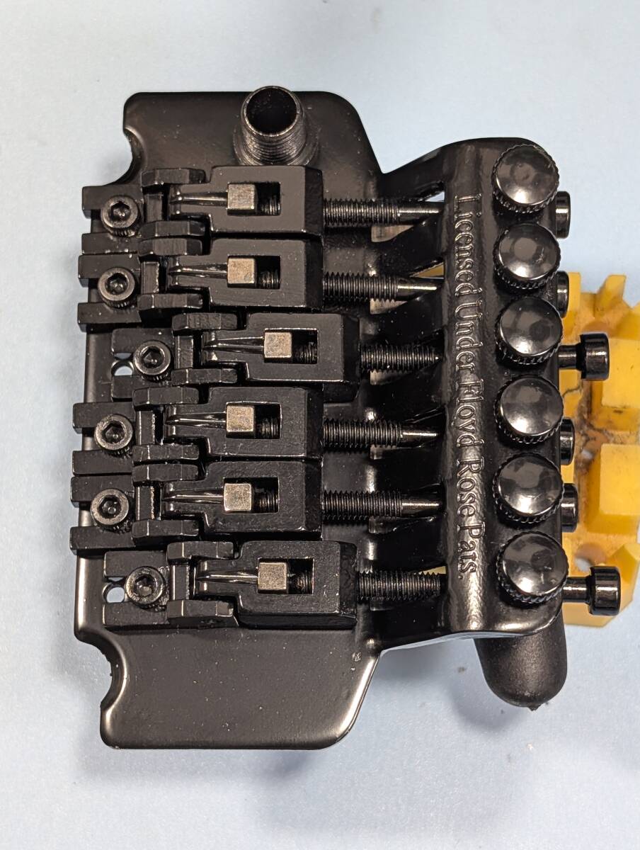 フロイドローズタイプ ブリッジ 一式 ブラック_画像2