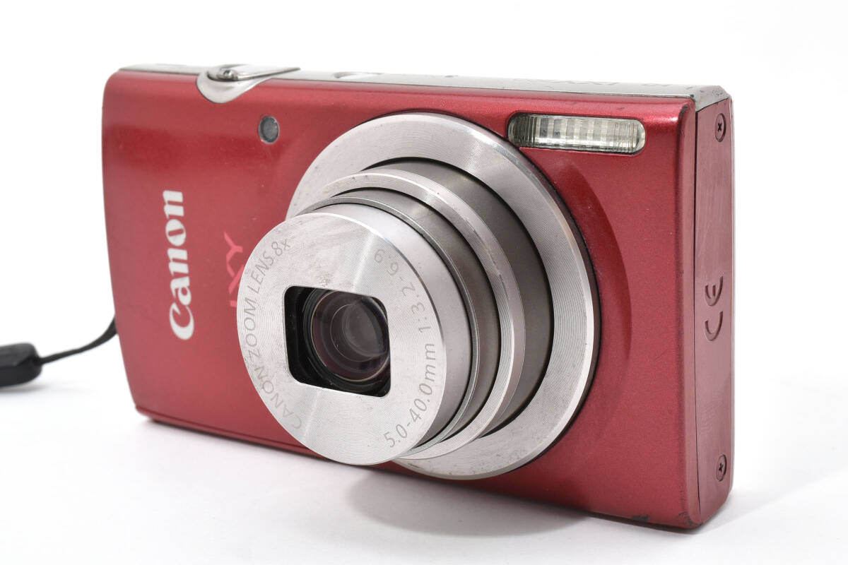 キャノン　Canon IXY 200 PC2333 レッド 《動作確認済・新品バッテリー付》＃216-A0310_画像2