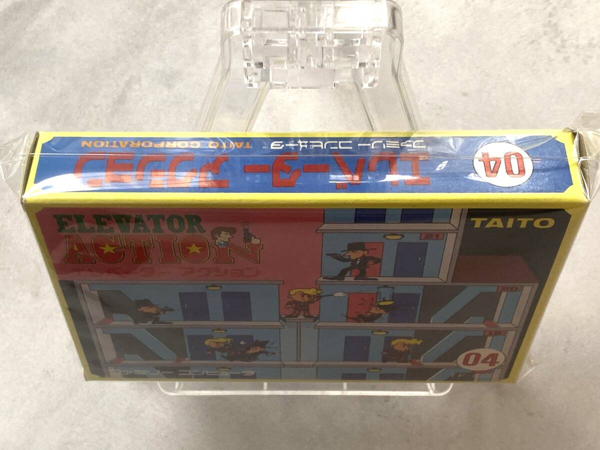 ■未開封新品 ファミコン エレベーターアクション FC■　任天堂　Nintendo　カプコン　CAPCOM　ナムコ　NAMCOT_画像3